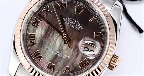 rolex datejust black mop|Rolex Datejust black dial.